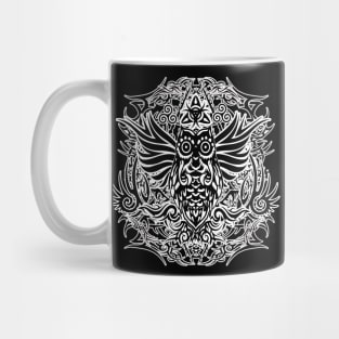 Tattoo Tribal Owl Mug